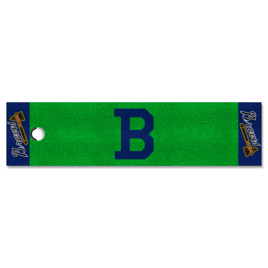 Boston Braves Putting Green Mat - 1.5ft. x 6ft.