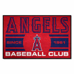 Los Angeles Angels Starter Mat Accent Rug - 19in. x 30in., Uniform Design