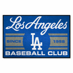 Los Angeles Dodgers Starter Mat Accent Rug - 19in. x 30in., Uniform Design