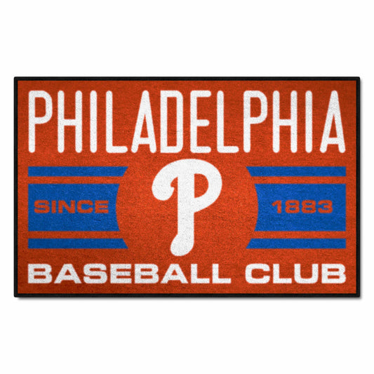 Philadelphia Phillies Starter Mat Accent Rug - 19in. x 30in., Uniform Design