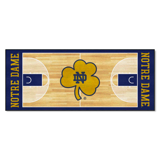 Notre Dame Fighting Irish Court Runner Rug - 30in. x 72in.