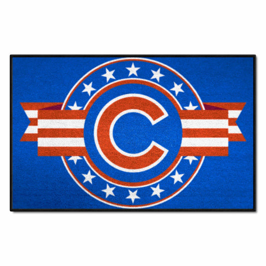 Chicago Cubs Starter Mat Accent Rug - 19in. x 30in. Patriotic Starter Mat