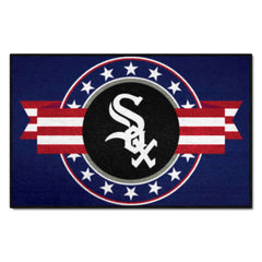 Chicago White Sox Starter Mat Accent Rug - 19in. x 30in. Patriotic Starter Mat