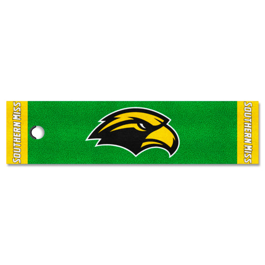 Southern Miss Golden Eagles Putting Green Mat - 1.5ft. x 6ft.