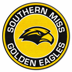 Southern Miss Golden Eagles Roundel Rug - 27in. Diameter