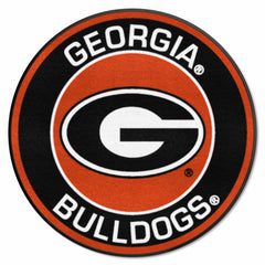 Georgia Bulldogs Roundel Rug - 27in. Diameter