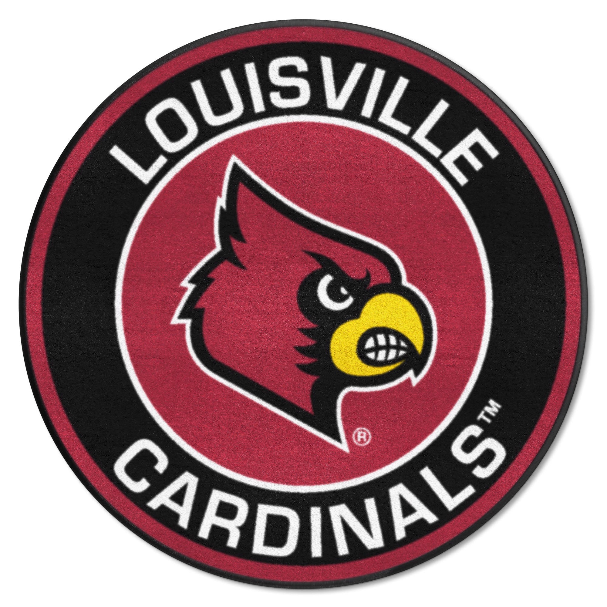 Louisville Cardinals Roundel Rug - 27in. Diameter