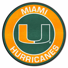 Miami Hurricanes Roundel Rug - 27in. Diameter