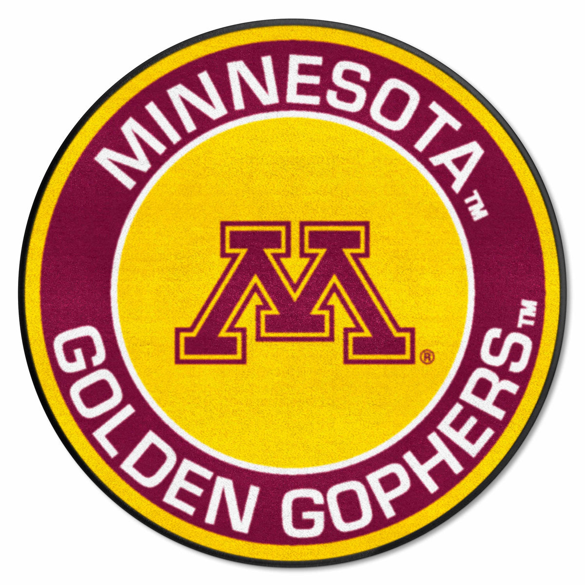 Minnesota Golden Gophers Roundel Rug - 27in. Diameter