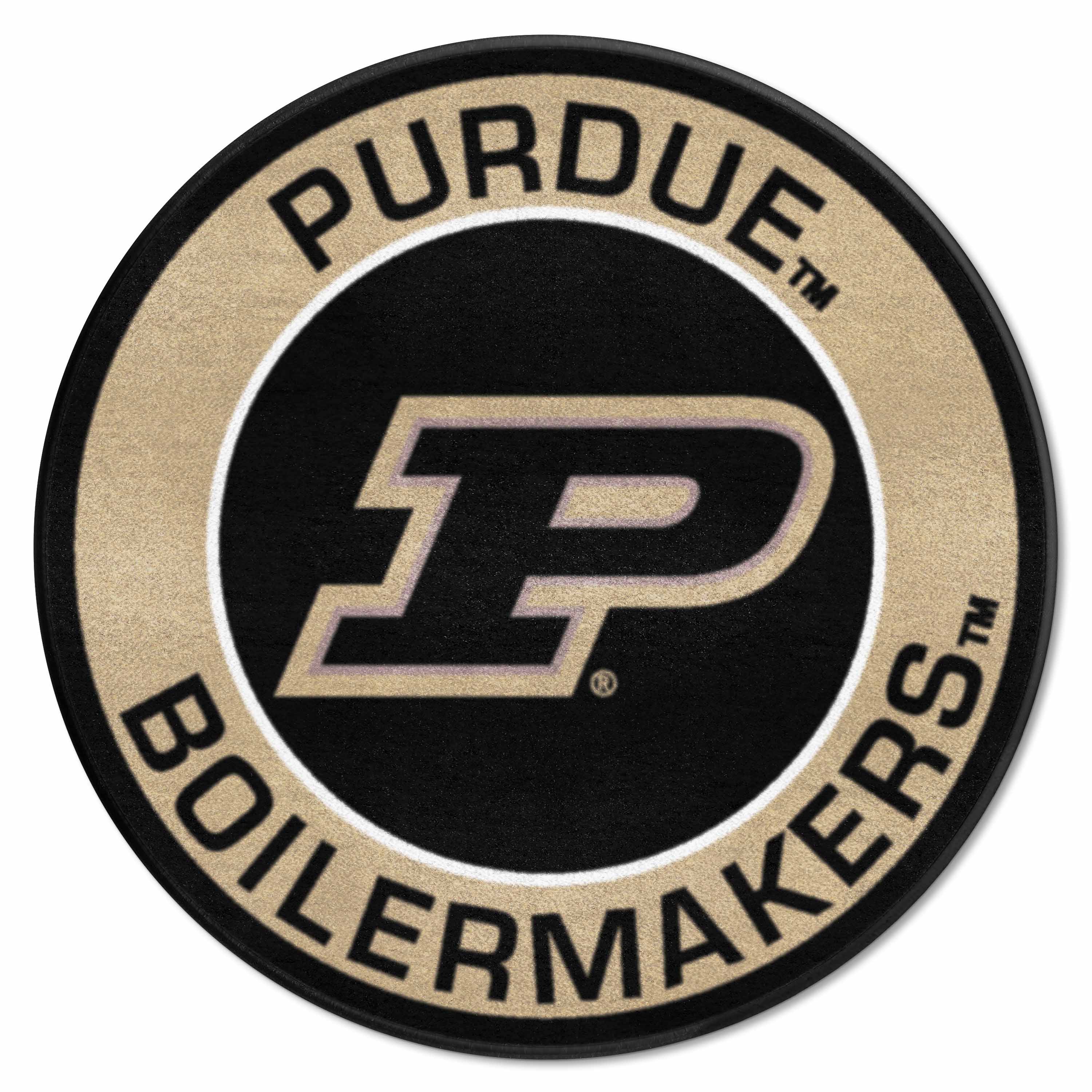 Purdue Boilermakers Roundel Rug - 27in. Diameter