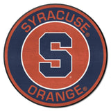 Syracuse Orange Roundel Rug - 27in. Diameter