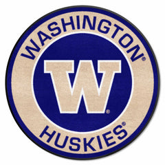 Washington Huskies Roundel Rug - 27in. Diameter