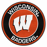 Wisconsin Badgers Roundel Rug - 27in. Diameter