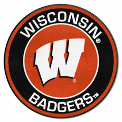 Wisconsin Badgers Roundel Rug - 27in. Diameter