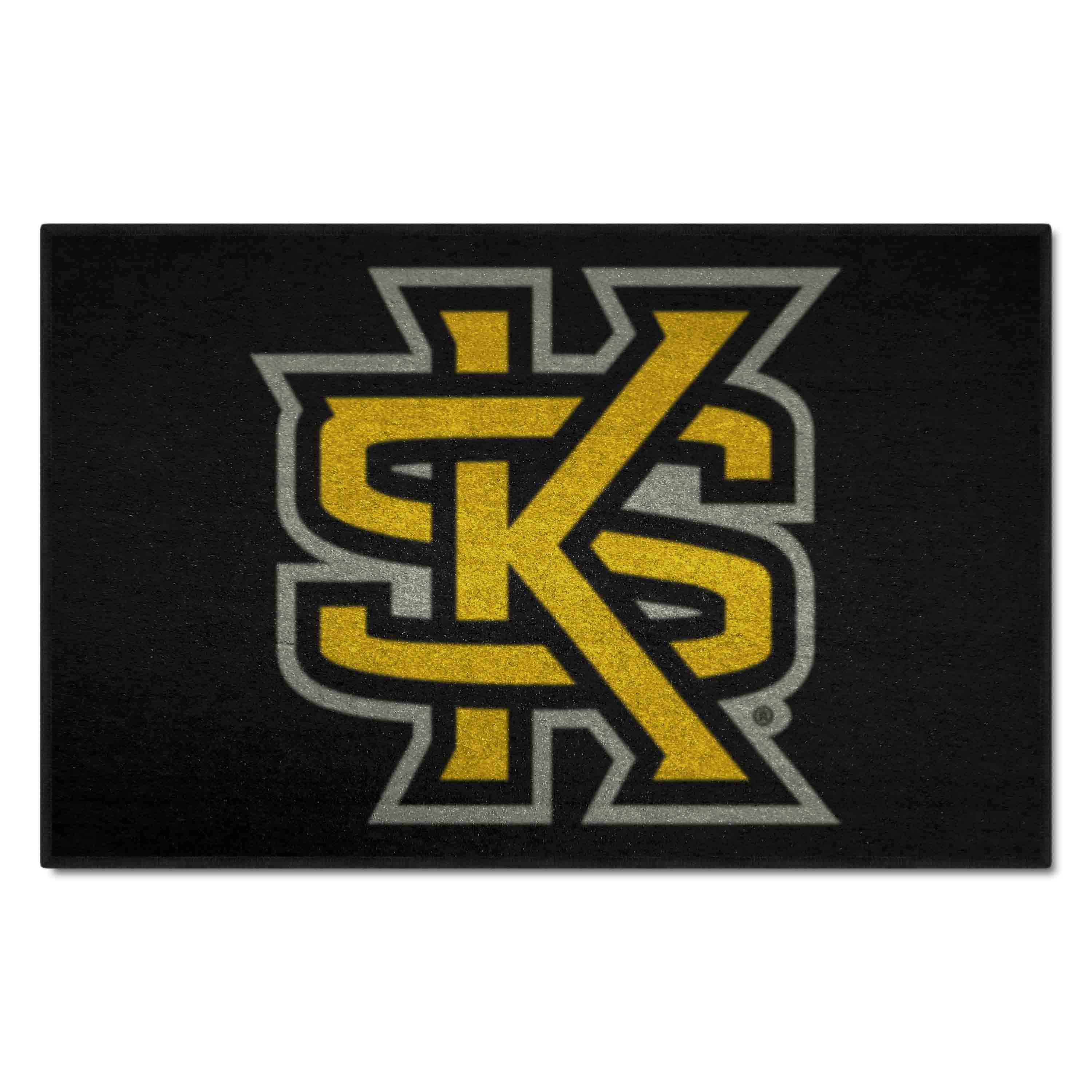 Kennesaw State Owls Starter Mat Accent Rug - 19in. x 30in., KS