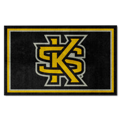 Kennesaw State Owls 4ft. x 6ft. Plush Area Rug