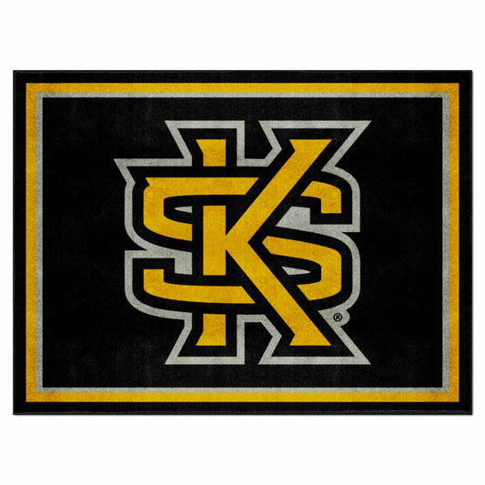 Kennesaw State Owls 8ft. x 10 ft. Plush Area Rug