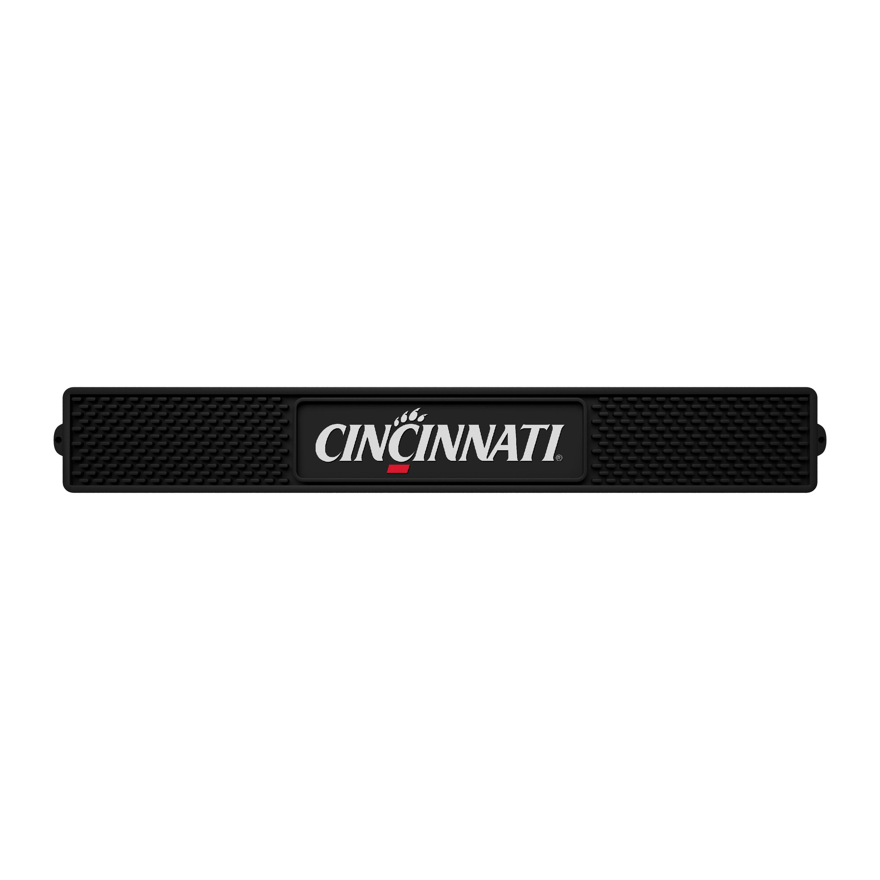 Cincinnati Bearcats Bar Drink Mat - 3.25in. x 24in.