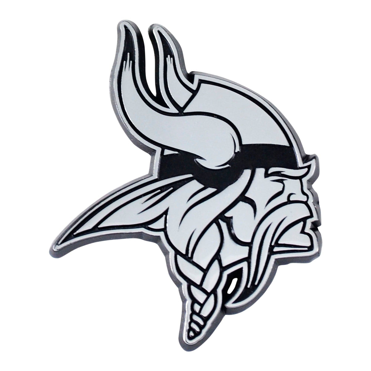 Minnesota Vikings 3D Chrome Metal Emblem - Minnesota Vikings