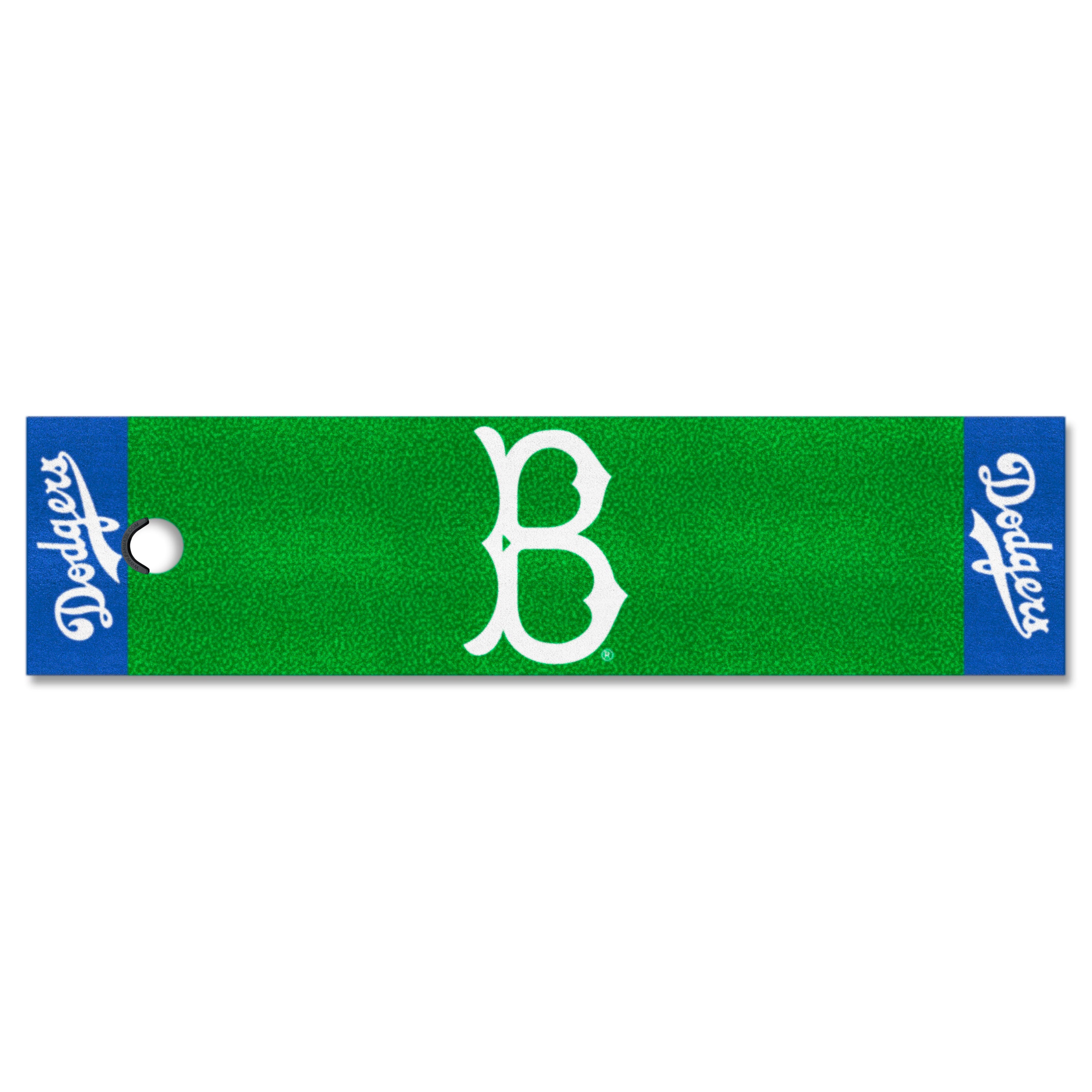 Brooklyn Dodgers Putting Green Mat - 1.5ft. x 6ft. 1949 Retro Logo