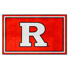 Rutgers Scarlett Knights 4ft. x 6ft. Plush Area Rug