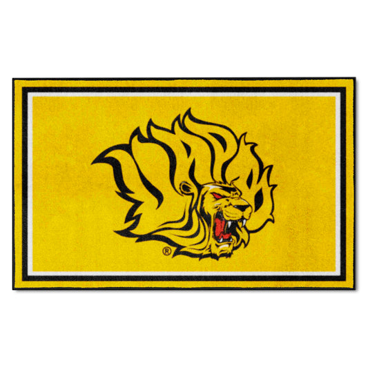 UAPB Golden Lions 4ft. x 6ft. Plush Area Rug