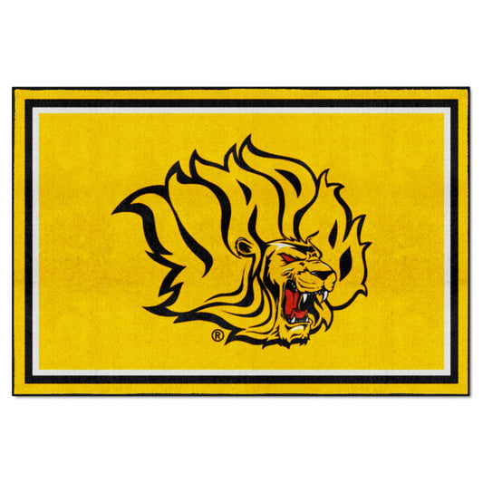 UAPB Golden Lions 5ft. x 8 ft. Plush Area Rug