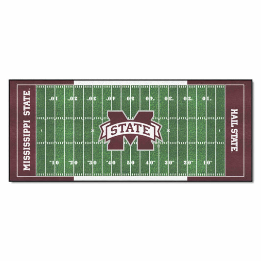 Mississippi State Bulldogs Field Runner Mat - 30in. x 72in.