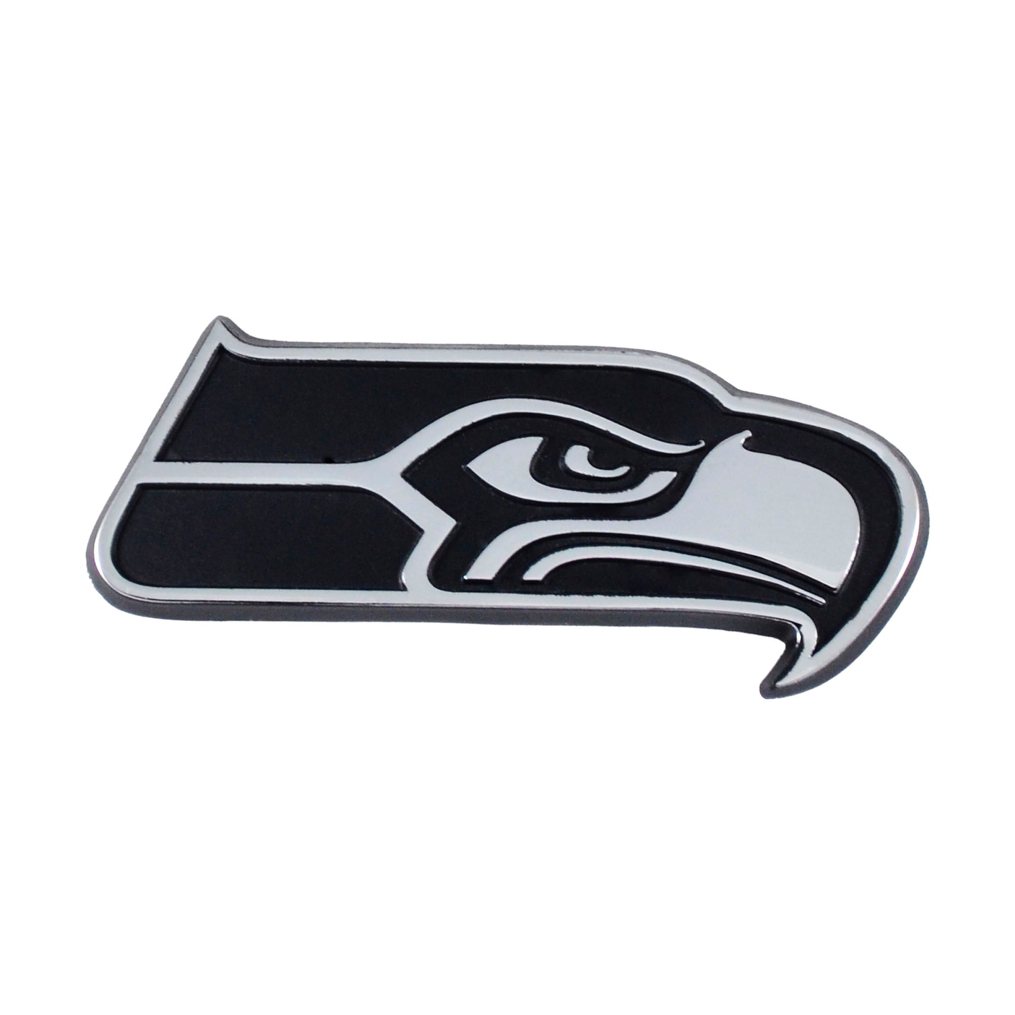 Seattle Seahawks 3D Chrome Metal Emblem