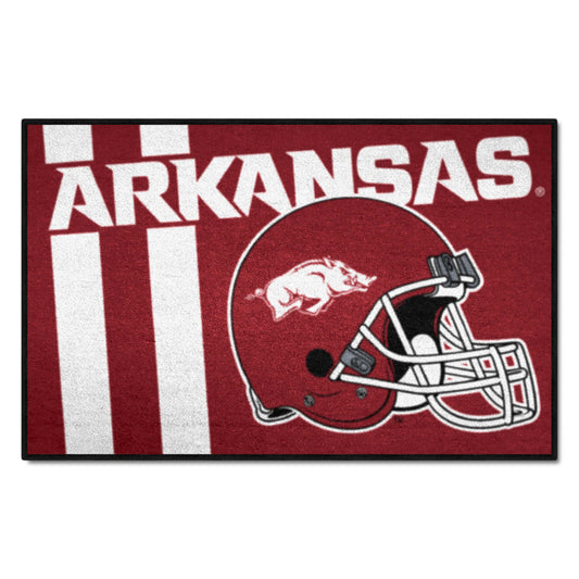 Arkansas Razorbacks Starter Mat Accent Rug - 19in. x 30in., Unifrom Design