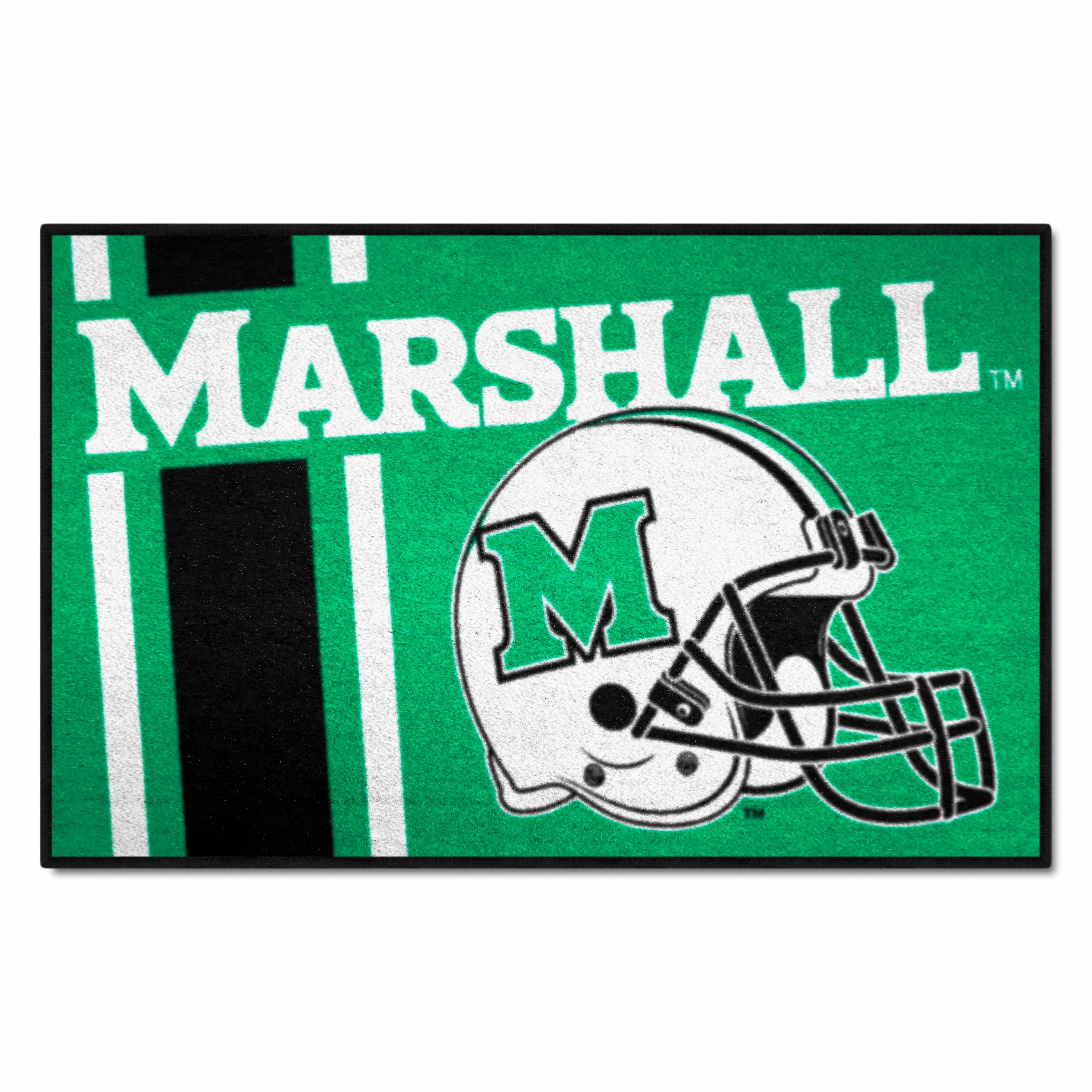 Marshall Thundering Herd Starter Mat Accent Rug - 19in. x 30in., Unifrom Design - Marshall