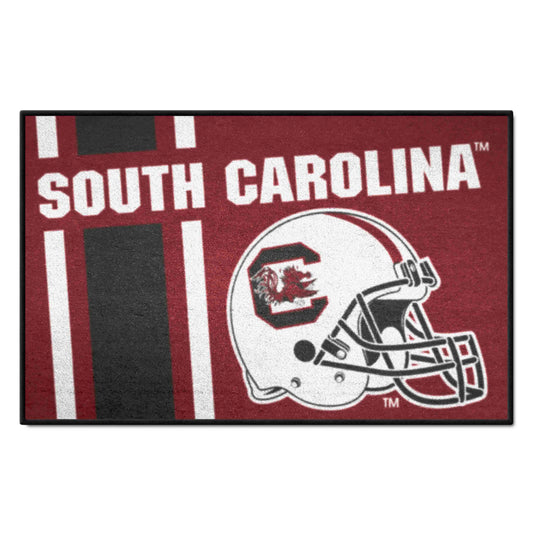 South Carolina Gamecocks Starter Mat Accent Rug - 19in. x 30in., Unifrom Design