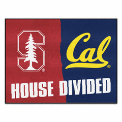 House Divided - Stanford / UC-Berkeley House Divided House Divided Rug - 34 in. x 42.5 in. - House Divided - Stanford / Cal-Berkeley