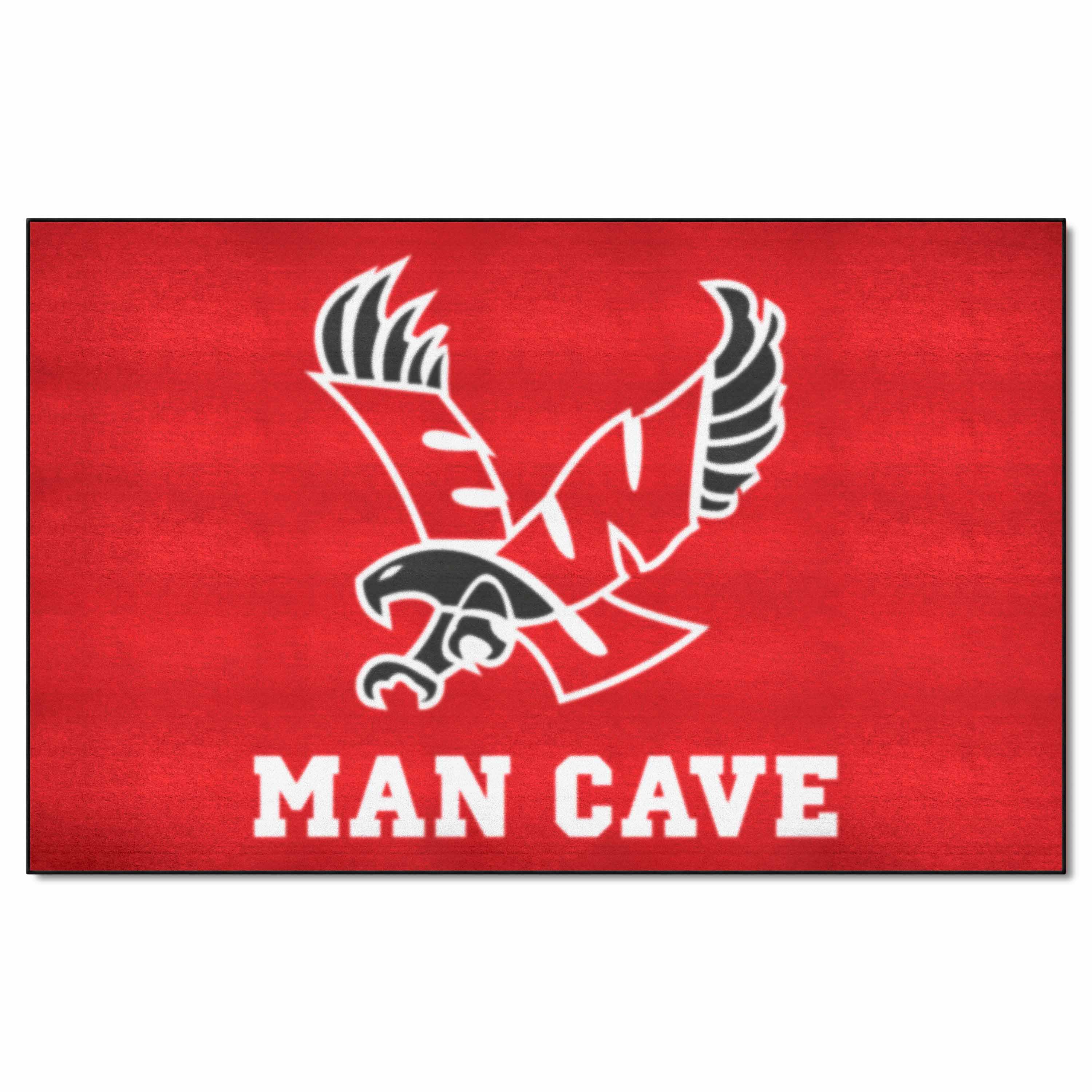 Eastern Washington Eagles Man Cave Ulti-Mat Rug - 5ft. x 8ft., Red