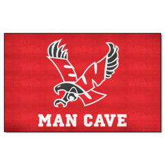 Eastern Washington Eagles Man Cave Ulti-Mat Rug - 5ft. x 8ft., Red