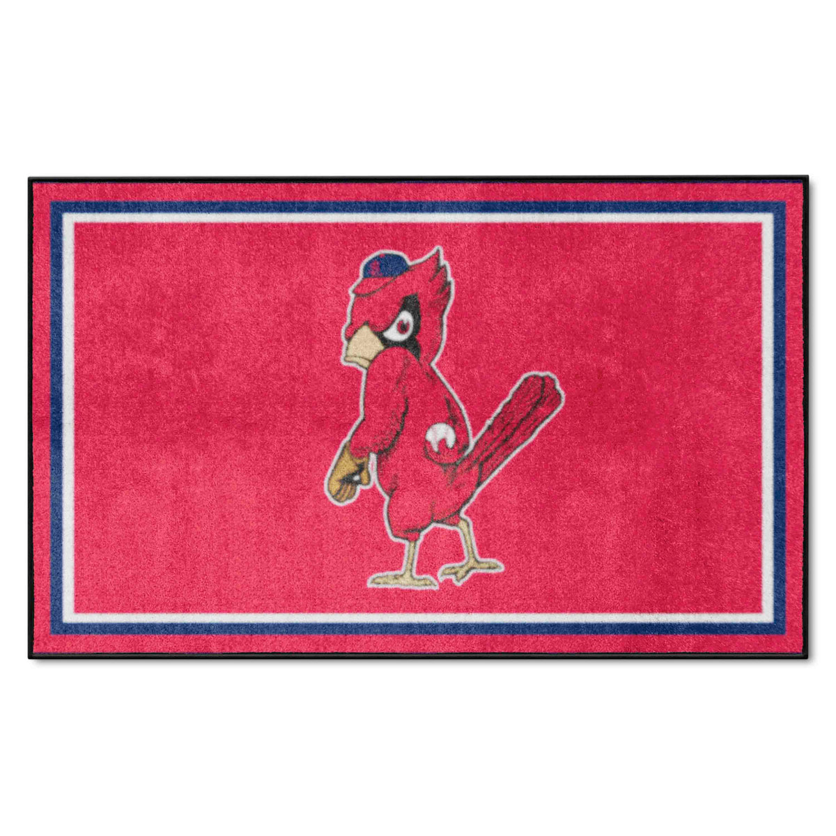 St. Louis Cardinals 4ft. x 6ft. Plush Area Rug