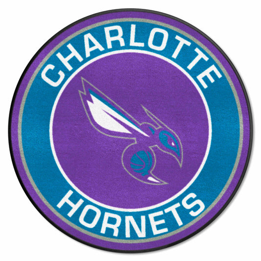 Charlotte Hornets Roundel Rug - 27in. Diameter - Charlotte Hornets