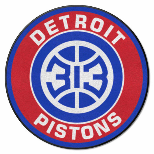 Detroit Pistons Pistons Roundel Rug - 27in. Diameter