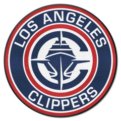 Los Angeles Clippers Roundel Rug - 27in. Diameter