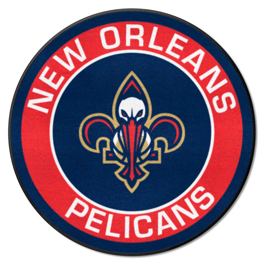 New Orleans Pelicans Roundel Rug - 27in. Diameter