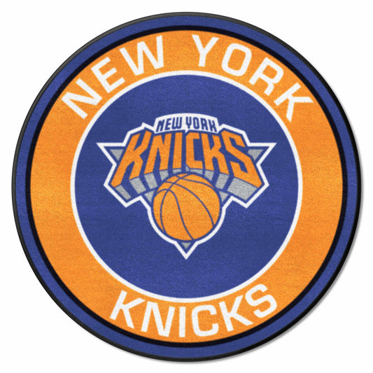 New York Knicks Roundel Rug - 27in. Diameter