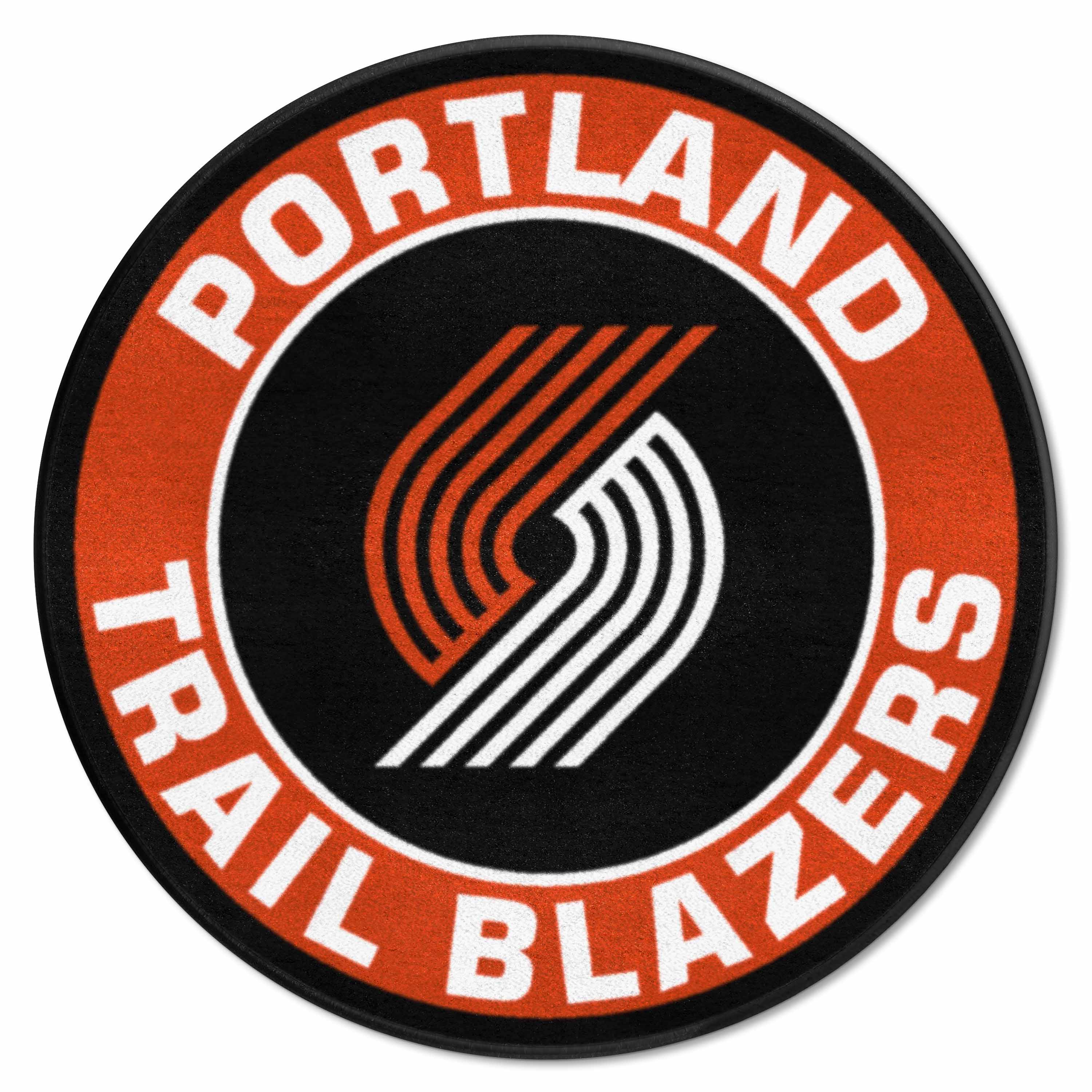 Portland Trail Blazers Roundel Rug - 27in. Diameter