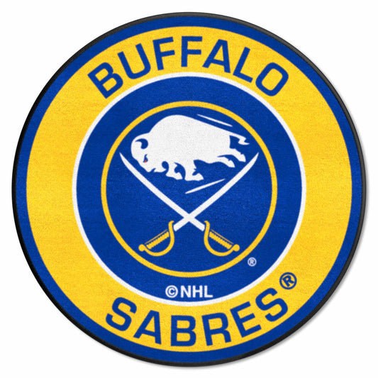 Buffalo Sabres Roundel Rug - 27in. Diameter