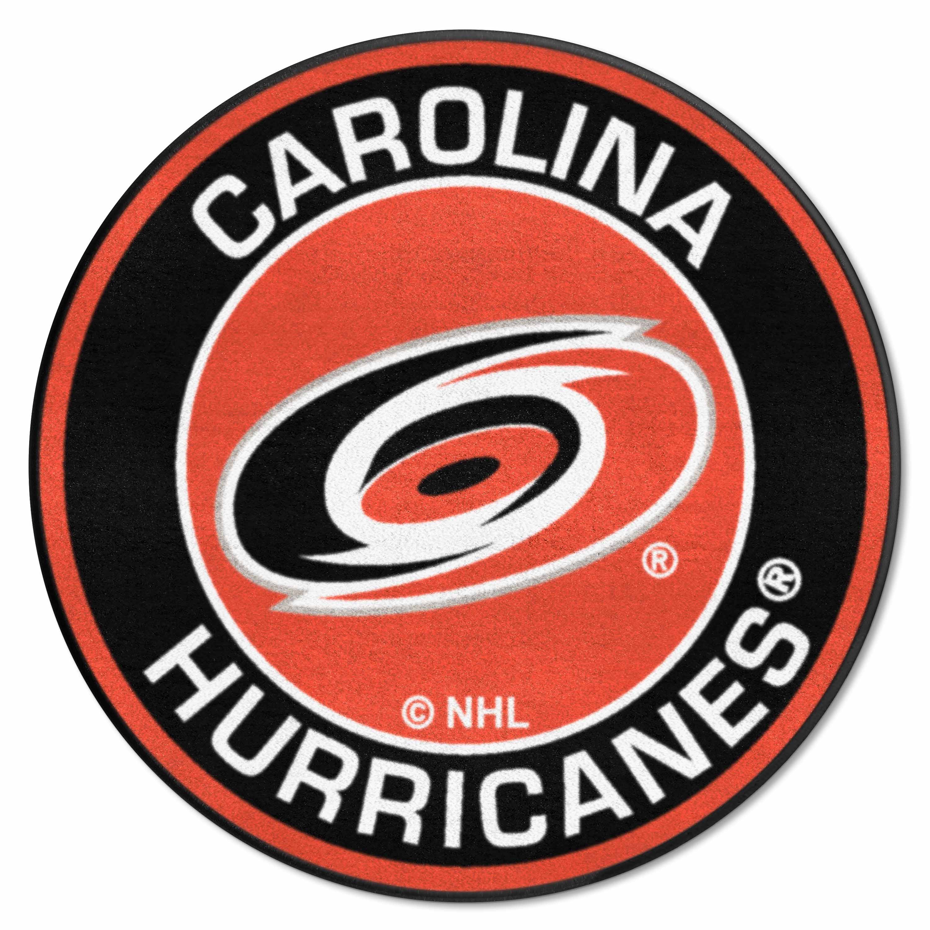 Carolina Hurricanes Roundel Rug - 27in. Diameter