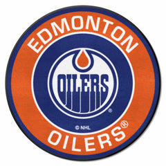 Edmonton Oilers Oilers Roundel Rug - 27in. Diameter