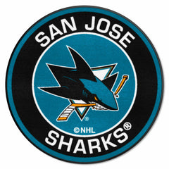 San Jose Sharks Roundel Rug - 27in. Diameter