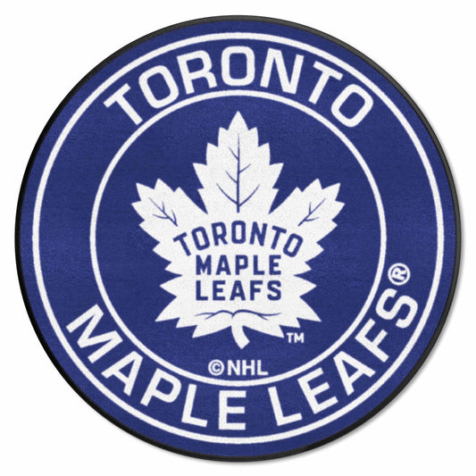 Toronto Maple Leafs Roundel Rug - 27in. Diameter