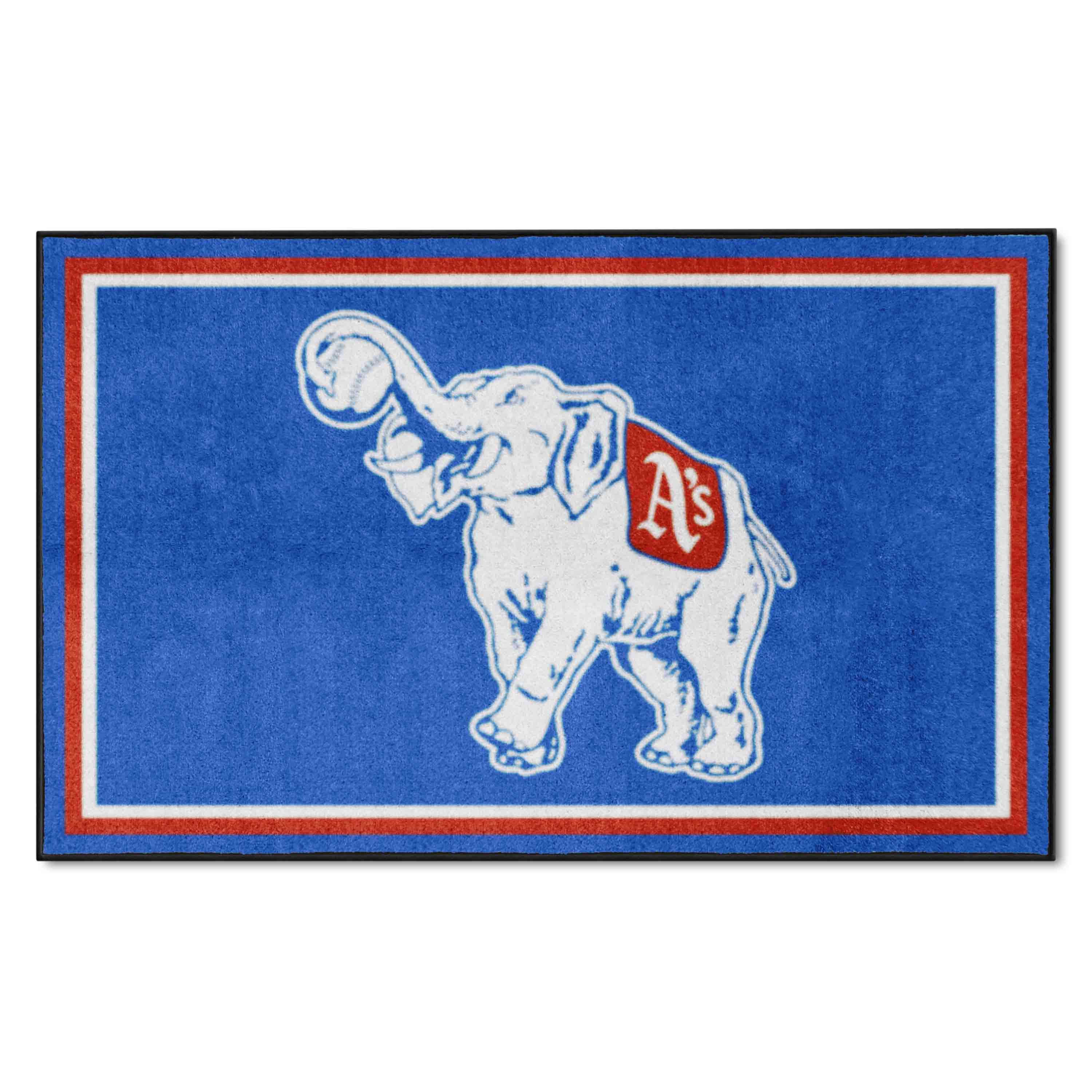 Philadelphia Athletics 4ft. x 6ft. Plush Area Rug