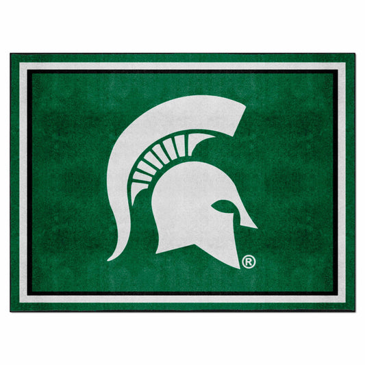 Michigan State Spartans 8ft. x 10 ft. Plush Area Rug