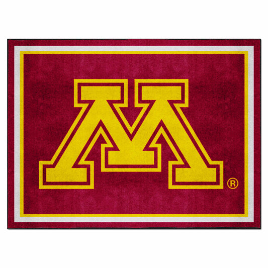 Minnesota Golden Gophers 8ft. x 10 ft. Plush Area Rug